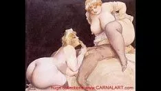 Redare Doua roscate superbe cu sanii frumosi si cu chef de sex stau in genunchi sa primeasca pula