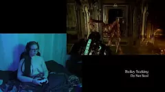 Oynat Esmer BBW, Deadspace Bölüm 5'te Büyük Baştankara Çıplak Oyun için Tümünü Bares