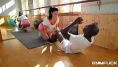 Reproducir Ultra fit Jasmine Jae sexo brutal con negro viril