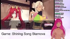 Redare Vizionarea VTuber LewdNeko joacă Shining Song Starnova Mariya Route Part 2 - Hentai Anime Visual Novel Livestream